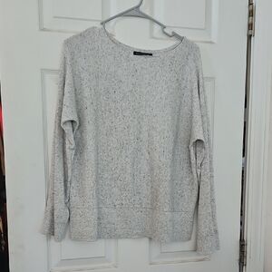 Banana Republic Light Gray Crew Neck Sweater